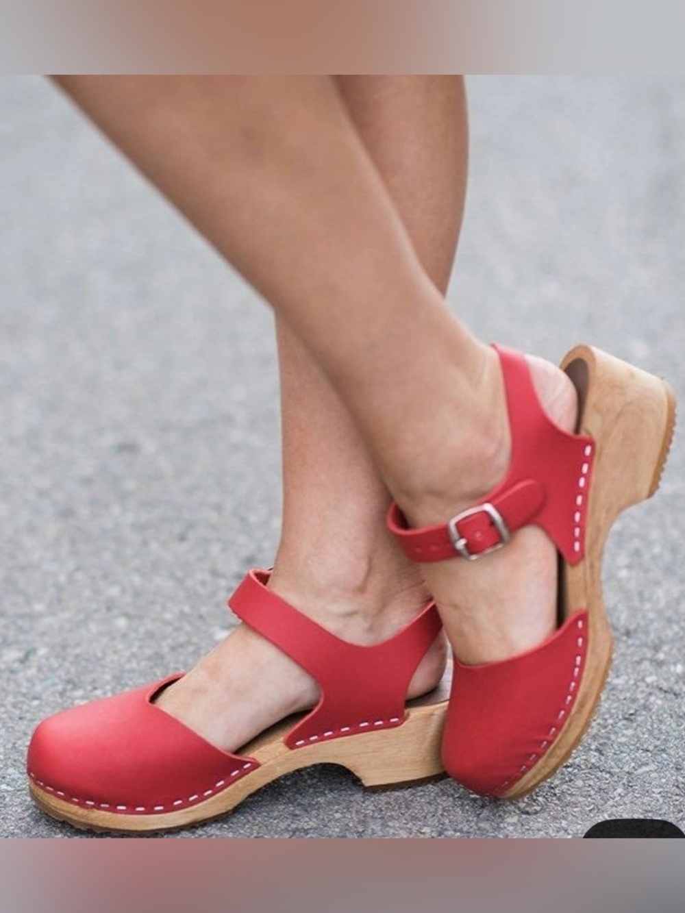 MIA Swedish Red Clogs